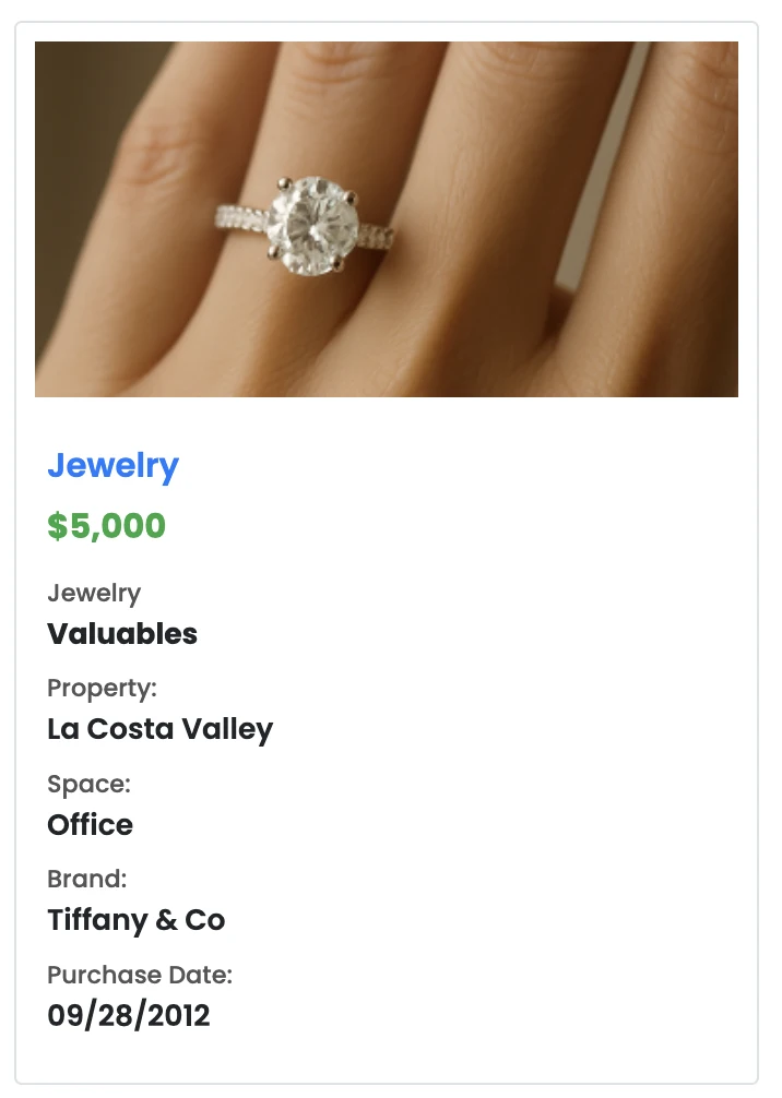 Property Hero best home inventory app for estate planning