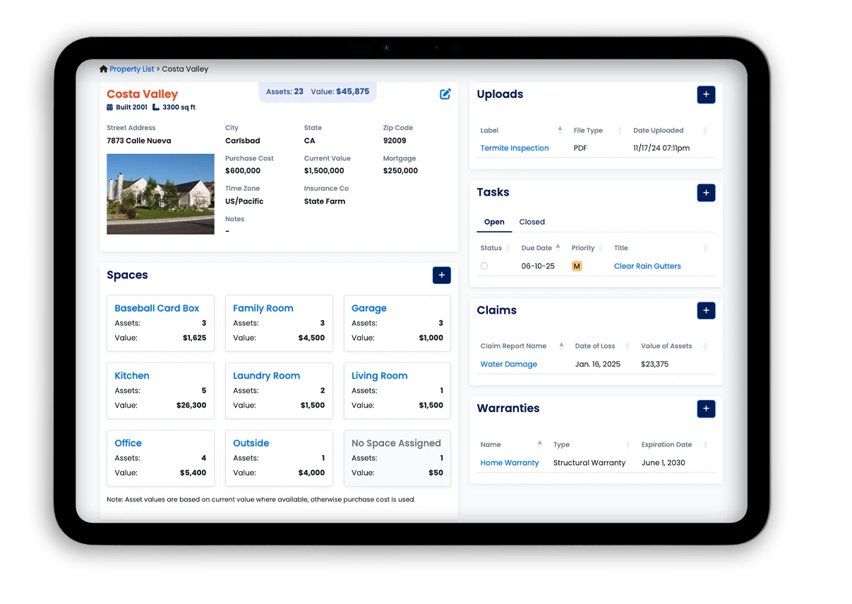Property Hero Asset Management Disaster Recovery Software Screenshot 02