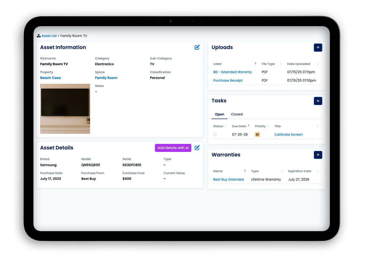 Property Hero Asset Management Disaster Recovery Software Screenshot 05
