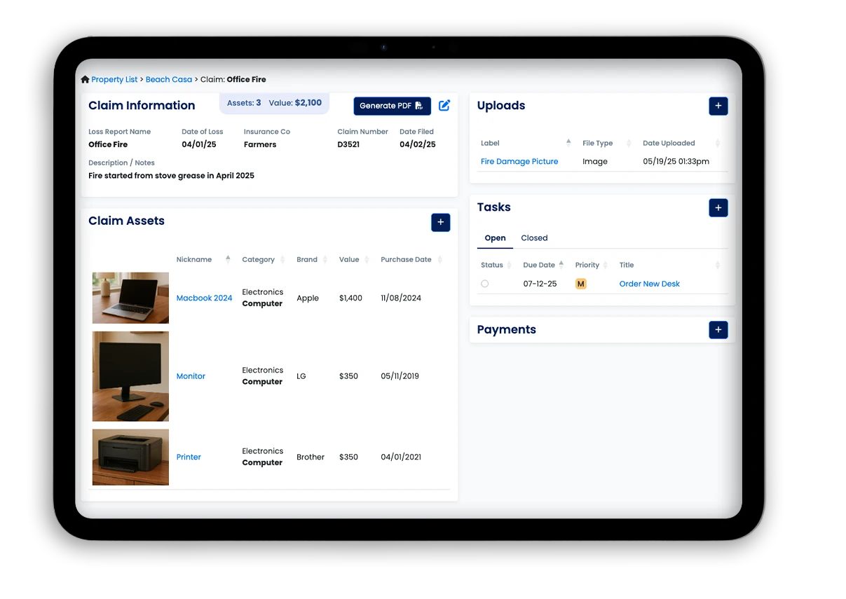 Property Hero Asset Management Disaster Recovery Software Screenshot 07